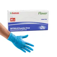 FLOWER Rękawiczki nitrylowe bezpudrowe M 100 szt.